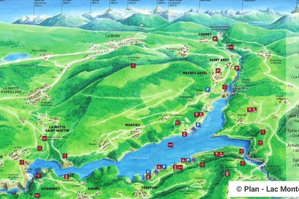 Grenoble Sud Privatisee Au Pied Des Montagnes Apartamento Varces-Allieres-et-Risset